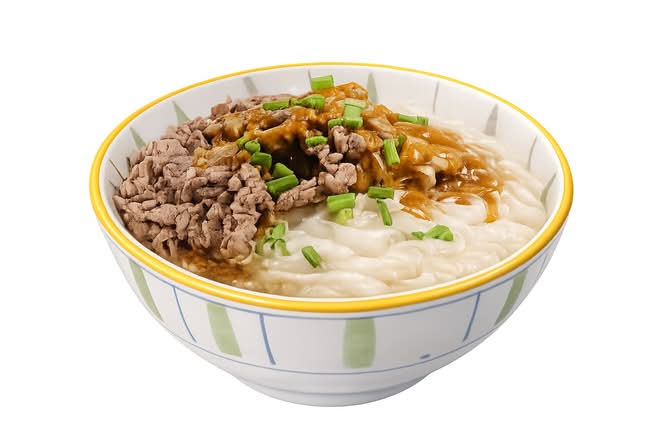 Rice Noodle with Beef 沙茶牛肉干粿